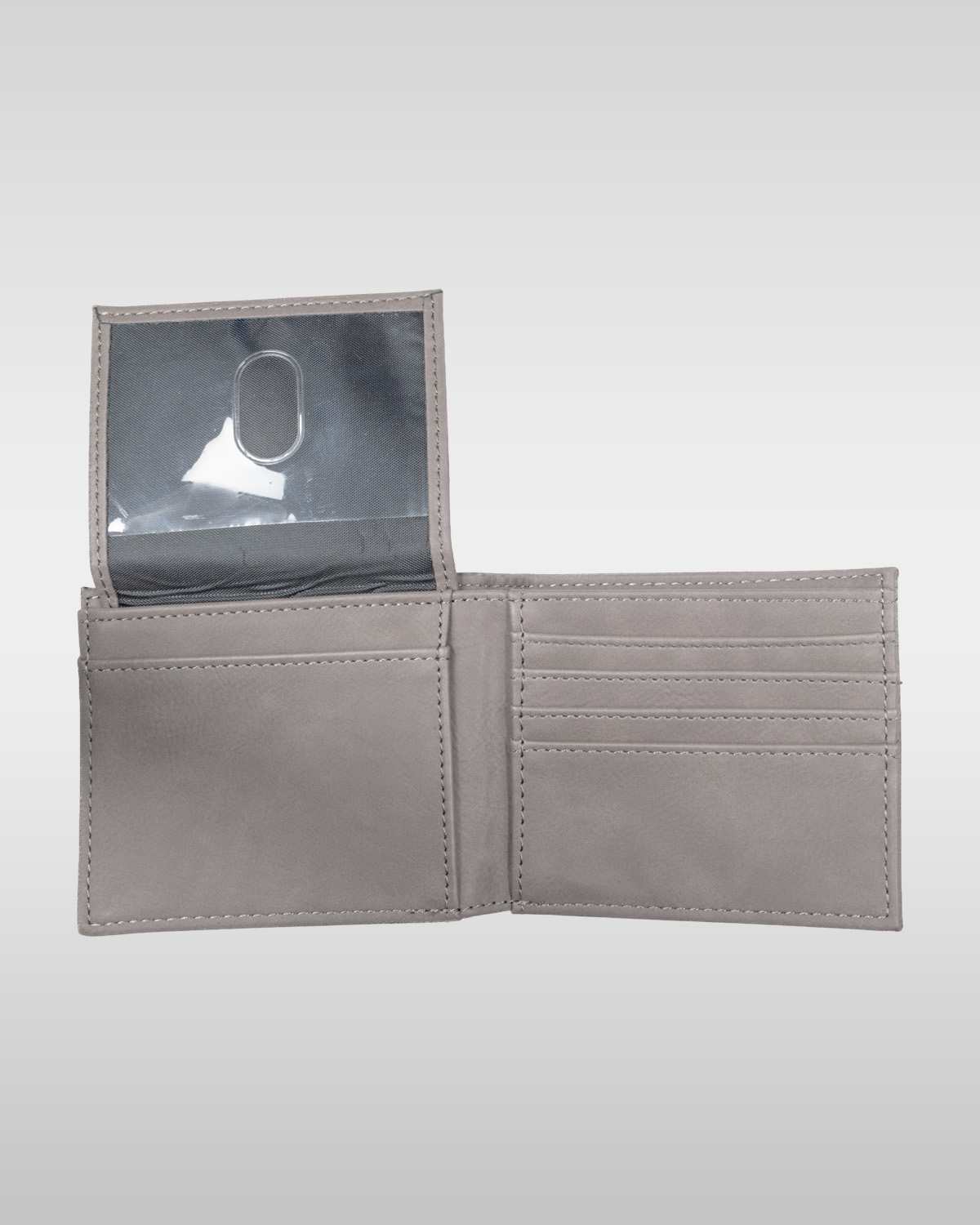Bifold Men’s Wallet 115×90 mm – RFID (grey-black) - Image 3