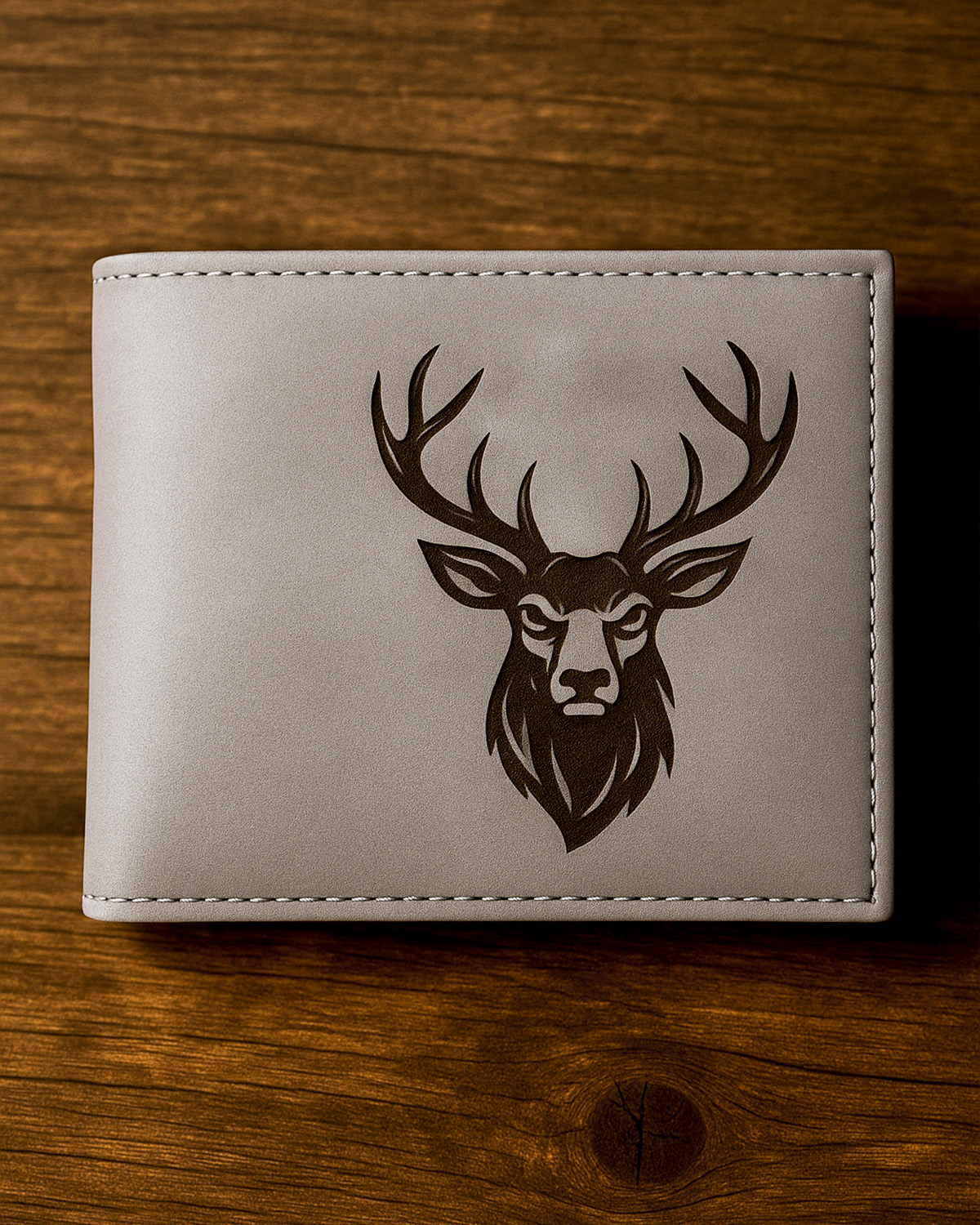 Bifold Men’s Wallet 115×90 mm – RFID (grey-black) - Image 4