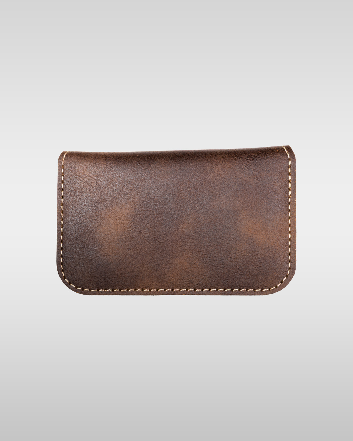 Brown to Gold - PU Leather Business Card Holder – 114×70 mm - Image 2