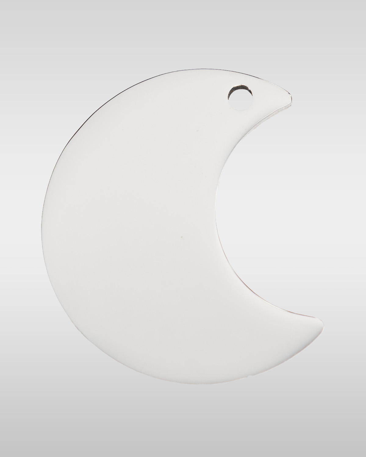 Moon Pendant – Stainless Steel - Image 4