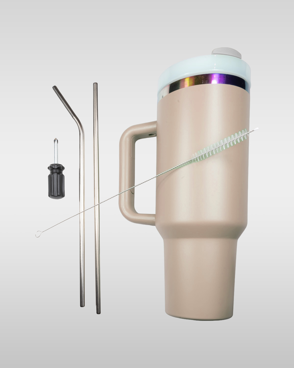 Adventure Tumbler – 40oz (Rainbow Nature Edition) - Image 6