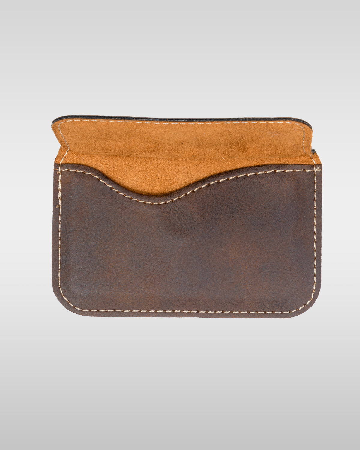 Brown to Gold - PU Leather Business Card Holder – 114×70 mm - Image 3