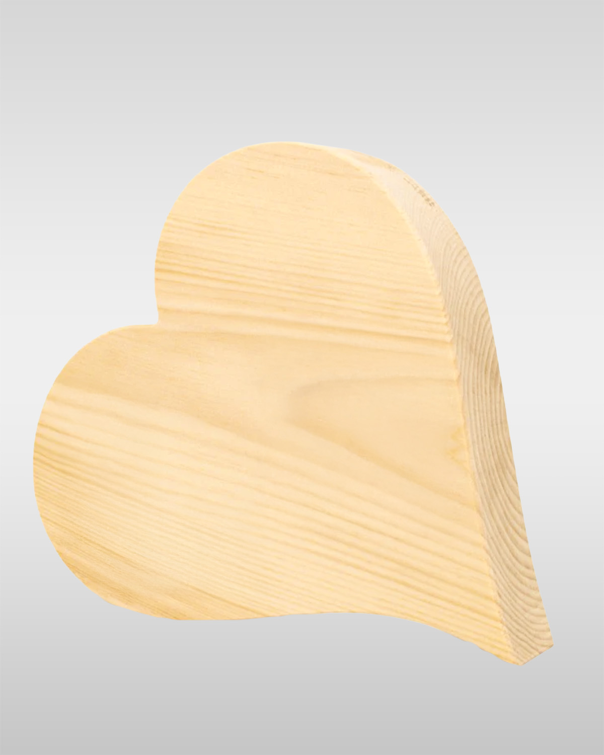 Handcrafted Memorial Heart – Solid Swiss Stone Pine (Arolla Pine) - Image 3