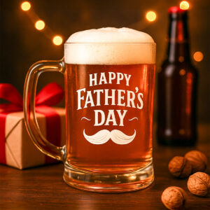 Crystal Beer Glass – 60 cl of Timeless Enjoyment